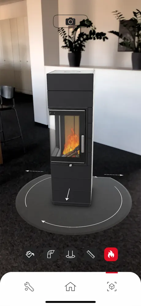 LEDA Wood Stove App 3D