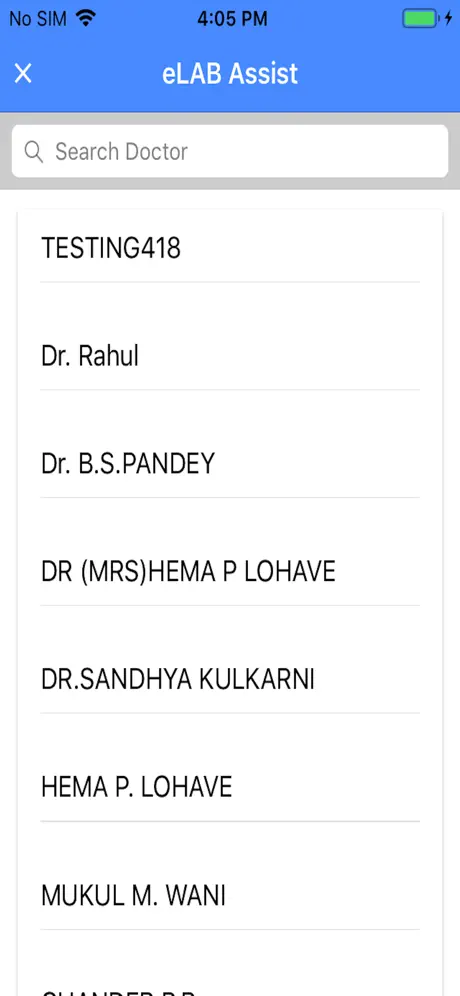 eLabAssist Doctor