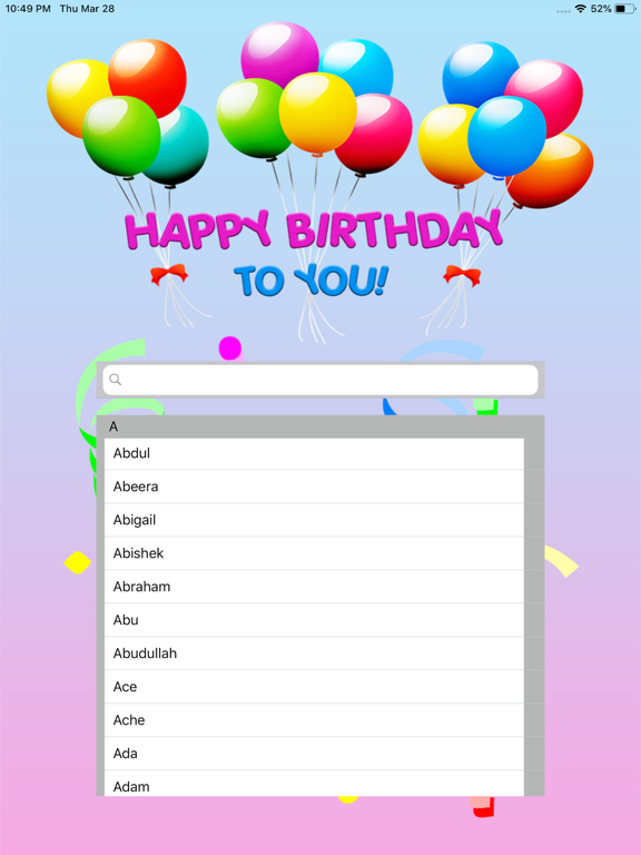 Screenshot #5 pour Sing, Happy Birthday