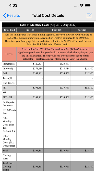 Loan Calculator & Tax Savingsのおすすめ画像4