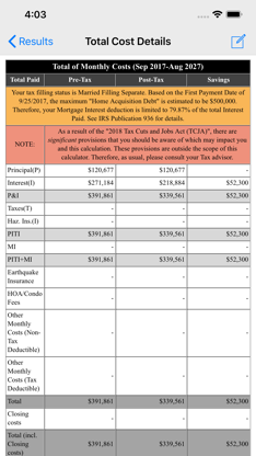 Loan Calculator & Tax Savings screenshot 4