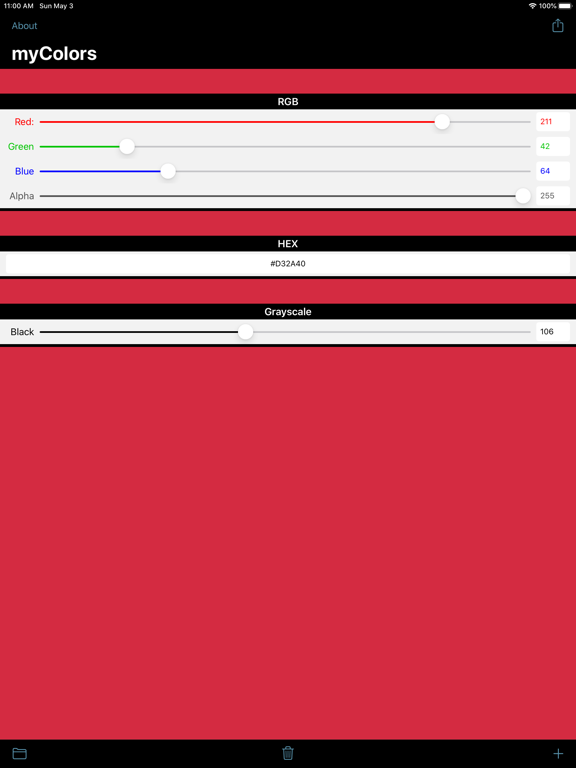 Screenshot #4 pour myColors - Cloud Color Picker