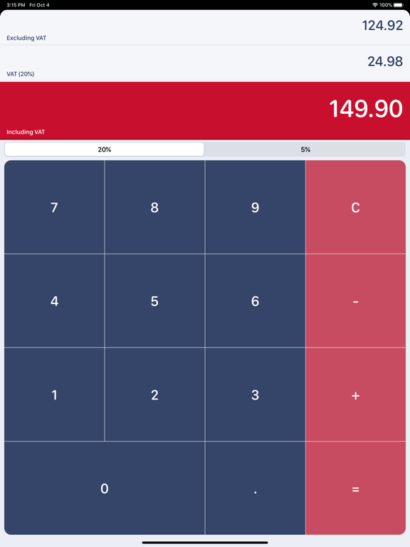 Screenshot #6 pour UK VAT Calculator
