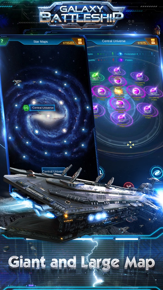 #1. Galaxy Battleship: Conquer (iOS) Podle: Bekko.com