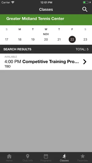Greater Midland Tennis Center screenshot 4