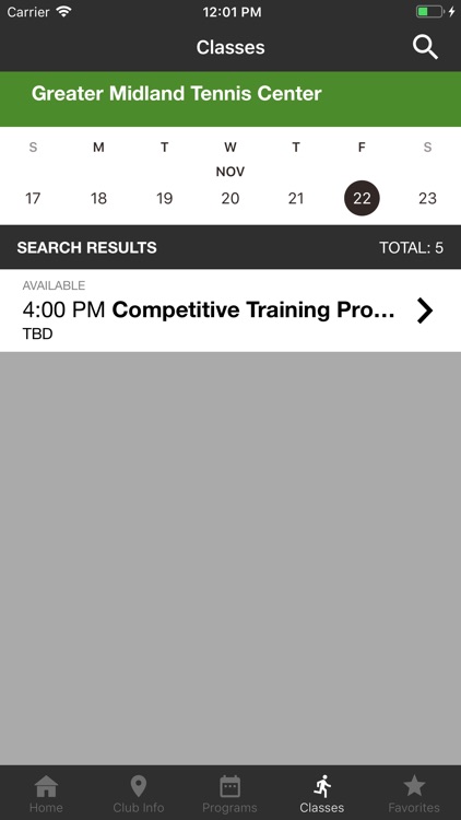 Greater Midland Tennis Center screenshot-3