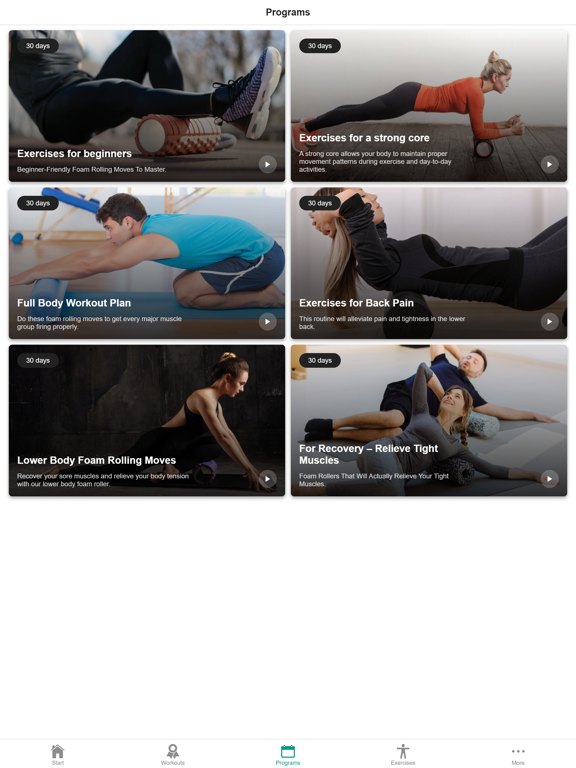 Screenshot #6 pour Exercices avec Foam Roller