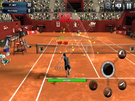 Ultimate Tennis iPad app afbeelding 5