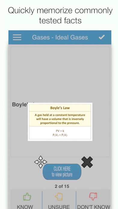 DAT General Chem Cram Cards Screenshot