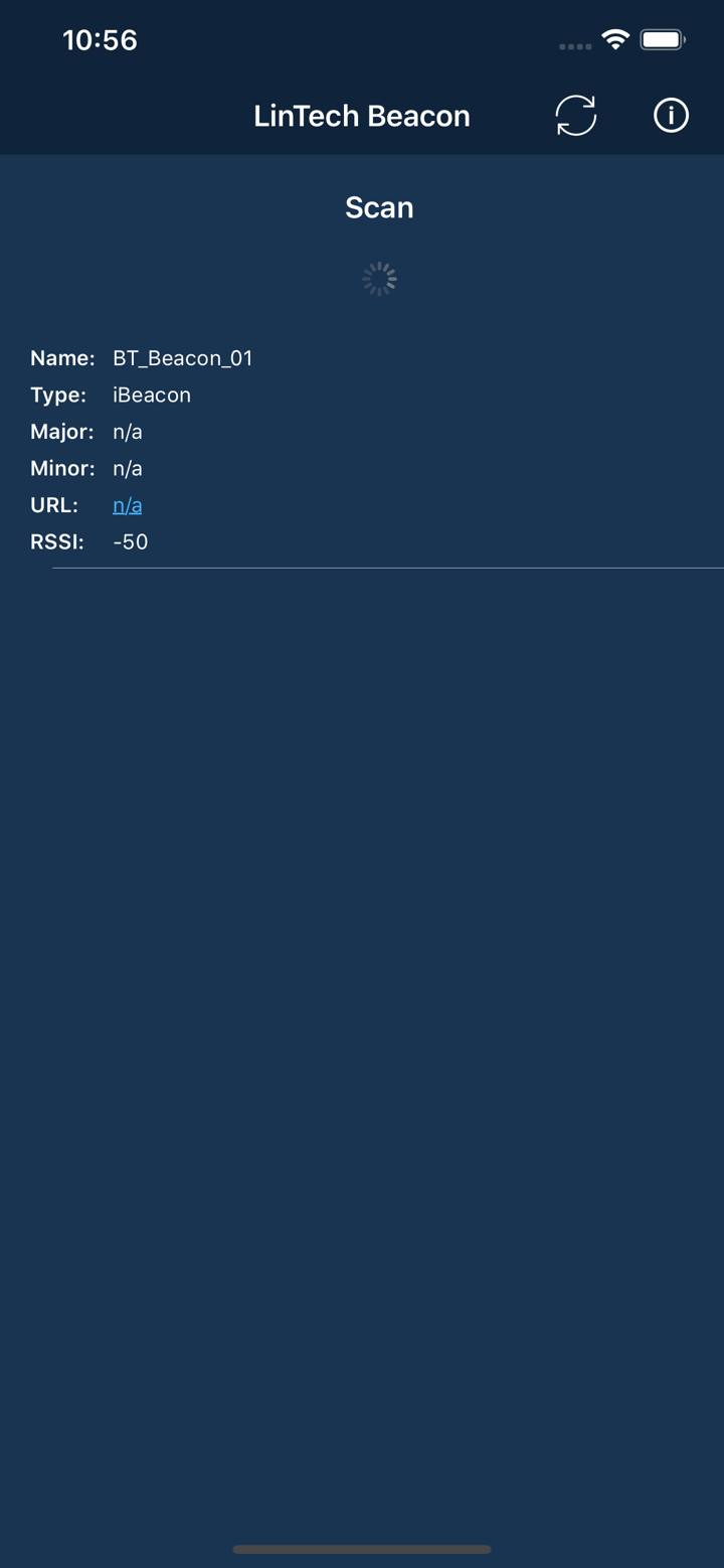 LinTech Beacon Konfigurator screenshot 1