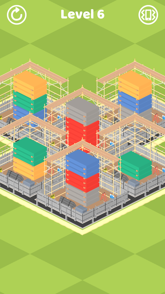 House Sort Color Puzzle