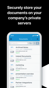 SignNow Private Cloud screenshot