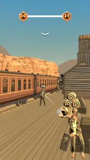 cowboy duel 3d iphone screenshot 4