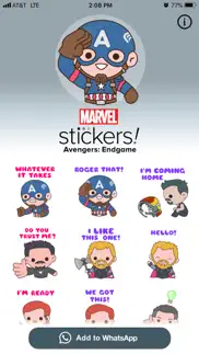 How to cancel & delete avengers: endgame stickers 2