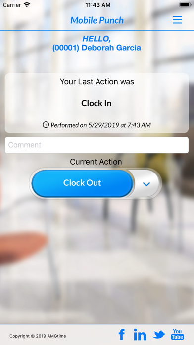 AMGtime Lite Screenshot