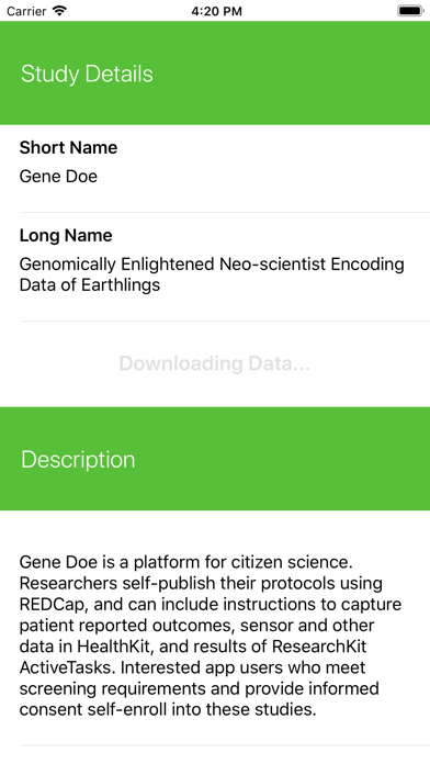Gene Doe Screenshot 3 - AppWisp.com Gene Doe Screenshot 3 - AppWisp.com