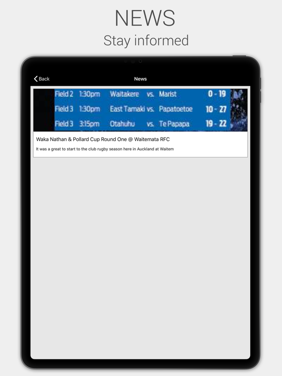 Screenshot #4 pour Waitemata Rugby Football Club