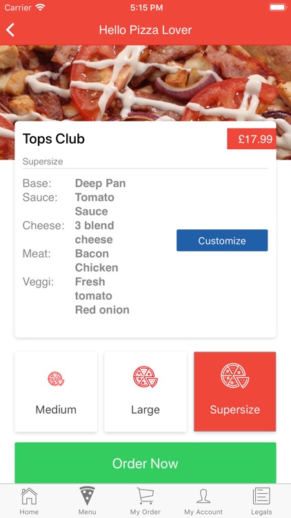 Tops Pizza UK