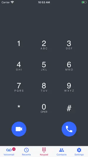 OnSIP screenshot 1