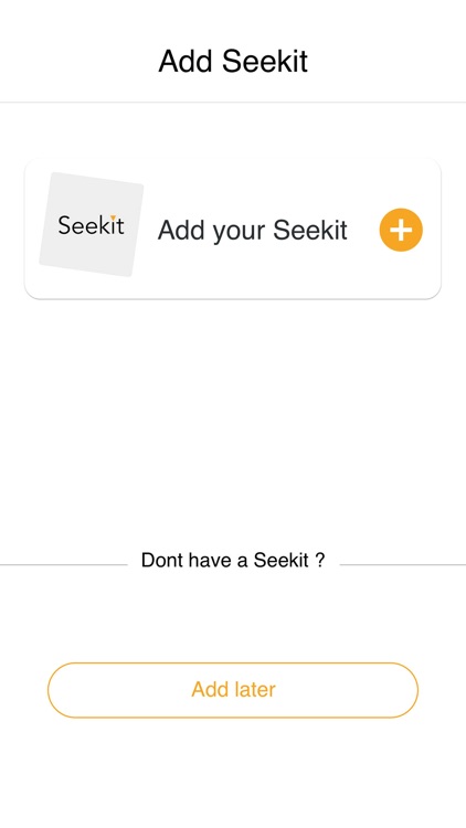 Seekit for China