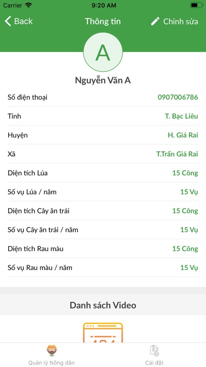 Hagi - Quản lý Nông dân