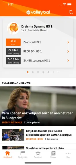 Game screenshot Volleybal.nl - Mijn Volleybal mod apk