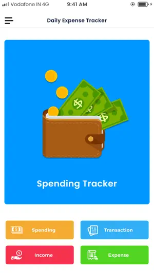 Daily Expense Tracker Manager screenshot 1