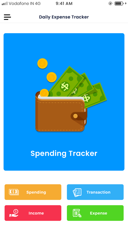 #1. Daily Expense Tracker Manager (iOS) Podle: Jogani Bhavesh Keshubhai