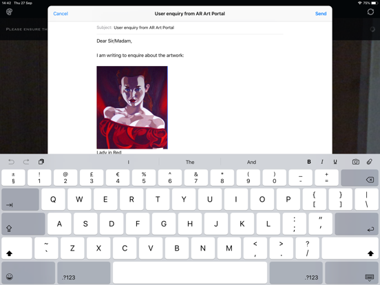 Screenshot #6 pour AR Art Portal