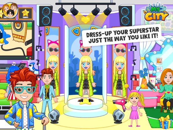 My City : Popstars Life iPad screenshot 3 - Education app