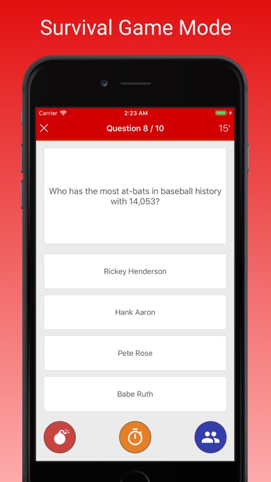 MLB Fan Quiz Screenshot