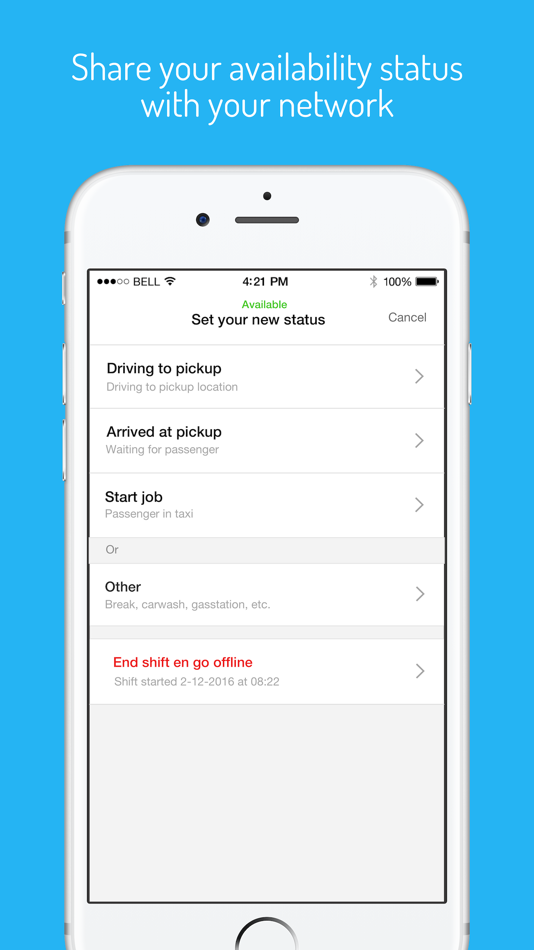 #4. YourDriverApp (iOS) 由: taxiID
