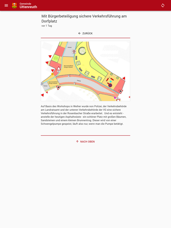 Screenshot #5 pour Uttenreuth App