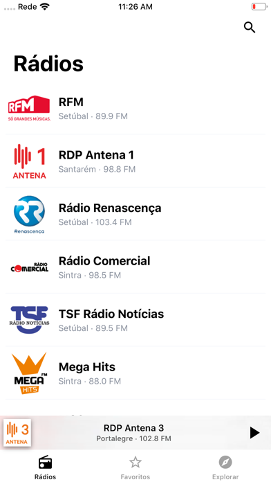 Radio Portugal FM - Radios PT Screenshot