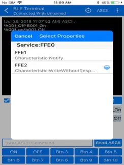 BLE Terminal HM-10 iPad image 4