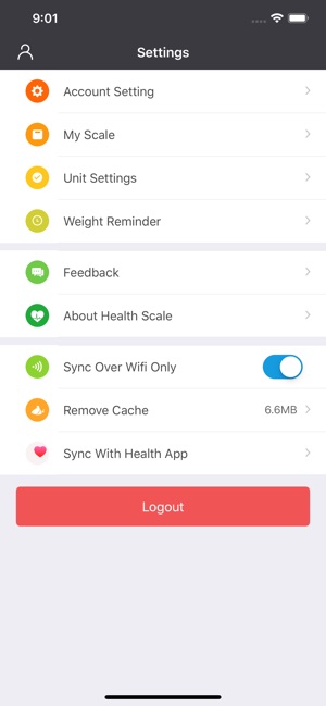 iTek Health Scale on the App Store