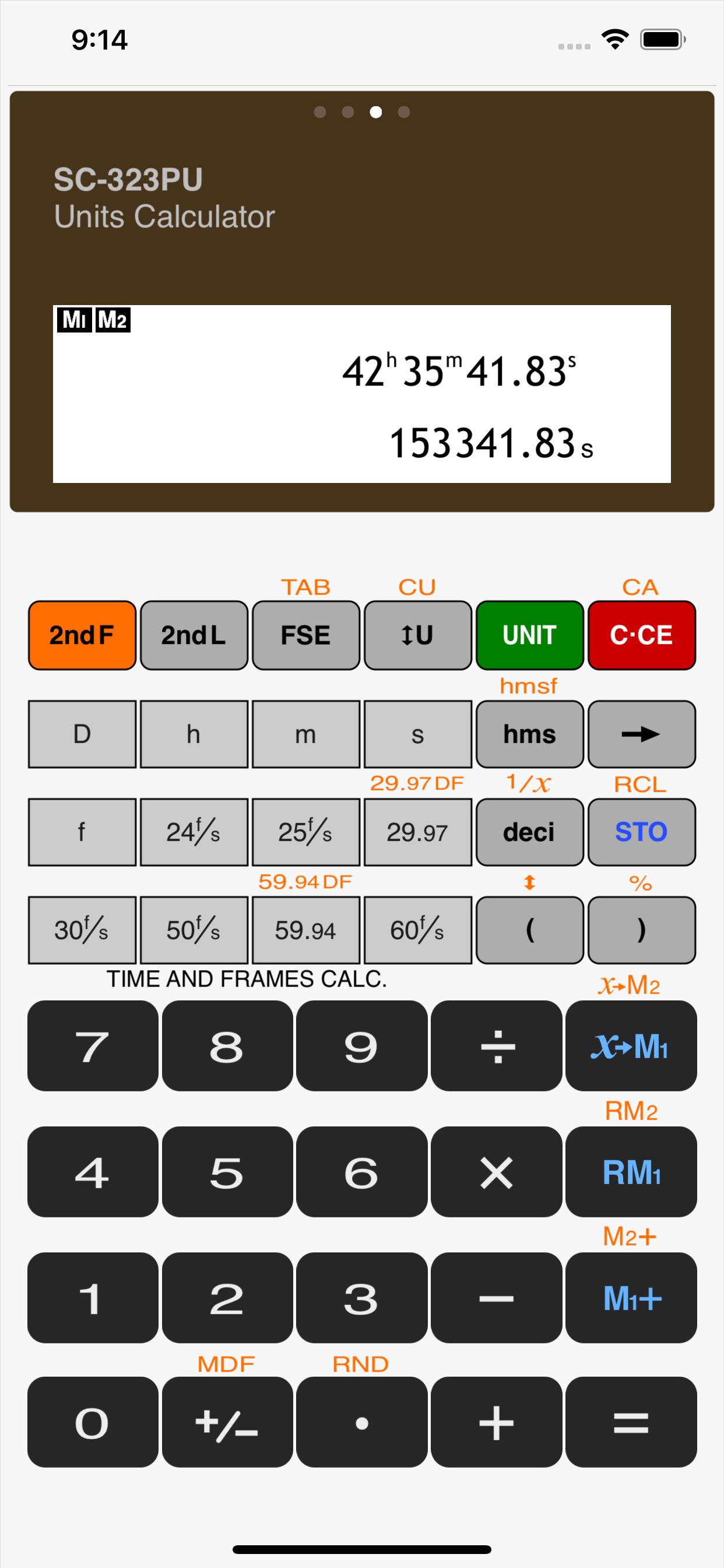 Calculator SC-323PU screenshot 5