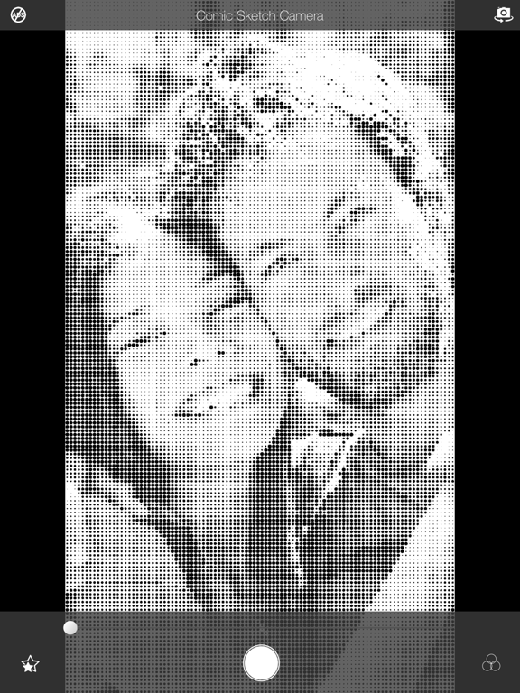 Comic Sketch Camera iPad screenshot 7 - Photo & Video app