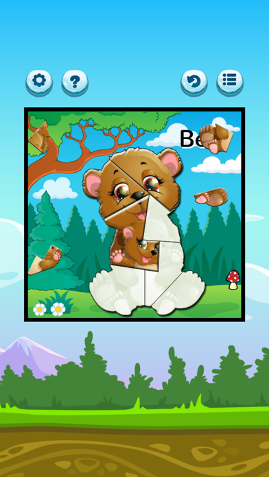 Screenshot #3 pour de Puzzle les animaux du zoo