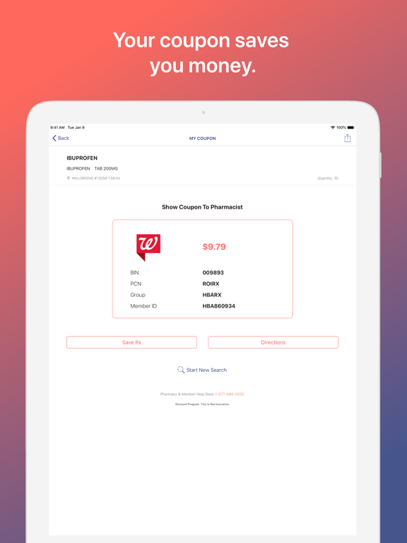 HBARx iPad screenshot 3 - Medical app