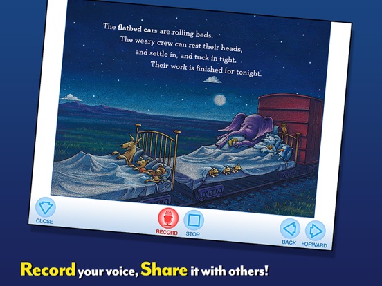 Steam Train, Dream Train iPad screenshot 4 - Book app