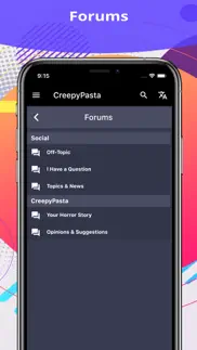 creepypasta - scary stories iphone screenshot 4