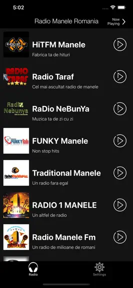 Game screenshot Radio Manele Romania apk