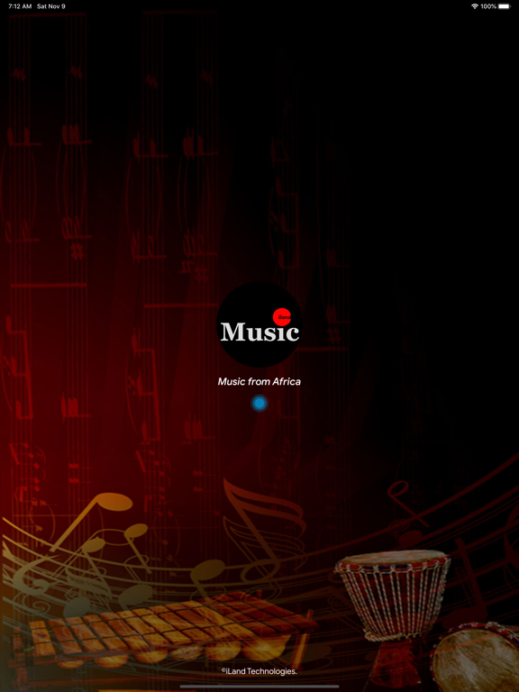 iLand Music iPad screenshot 1 - Music app
