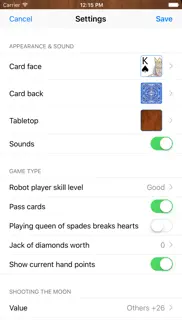 hearts iphone screenshot 3