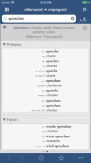 ultralingua espagnol-allemand iPhone Captures Décran 2