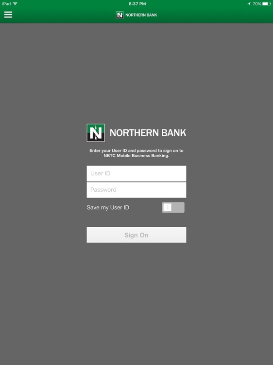 NBTC Business Banking for iPad