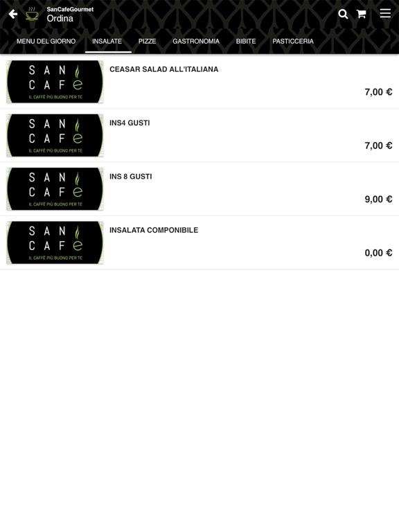 Screenshot #6 pour San Cafè Gourmet
