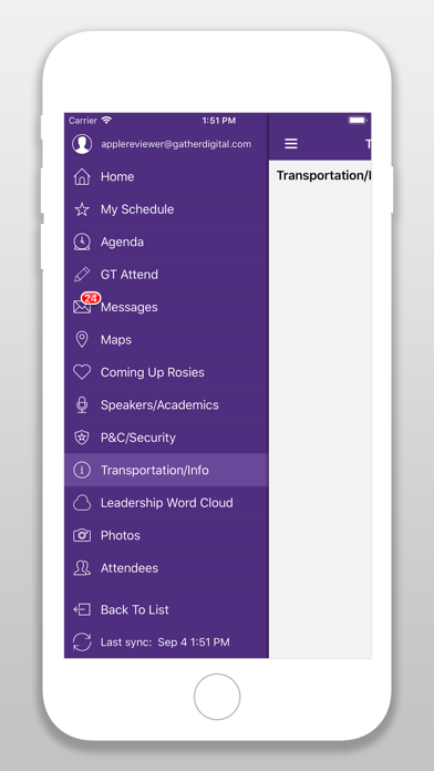 Grant Thornton Meetings Screenshot