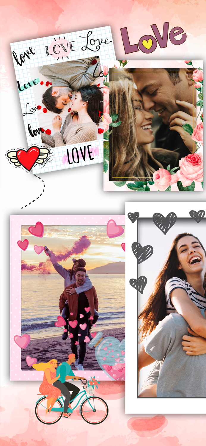 Love frames for pictures